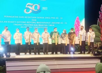 HKG PKK Ke – 50 Ditutup Wakil Gubernur Kaltim Hadi Mulyadi
