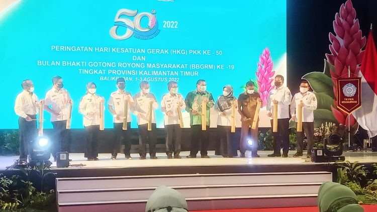HKG PKK Ke – 50 Ditutup Wakil Gubernur Kaltim Hadi Mulyadi