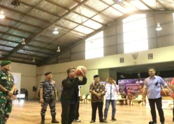 Bupati Kutim Ardiansyah Sulaiman  Buka  Turnamen Bola Basket Bertajuk Dandim Cup 2022