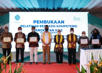 Gubernur kaltim Apresiasi Kementrian Ketenagakerjaan RI Gelar Pelatihn di IKN