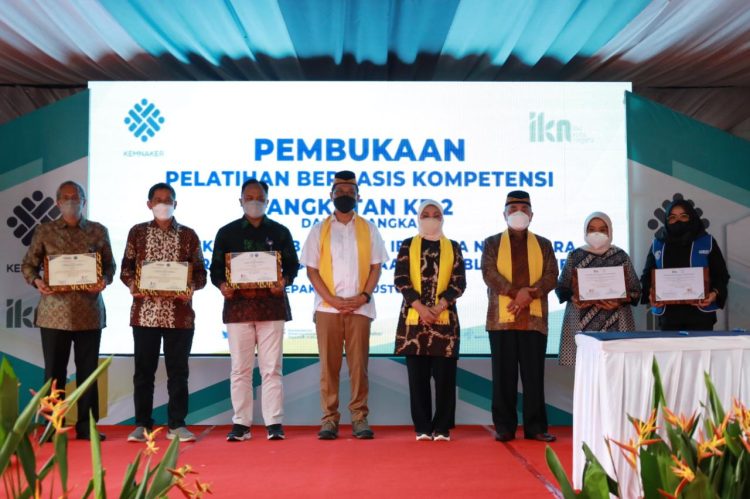 Gubernur kaltim Apresiasi Kementrian Ketenagakerjaan RI Gelar Pelatihn di IKN