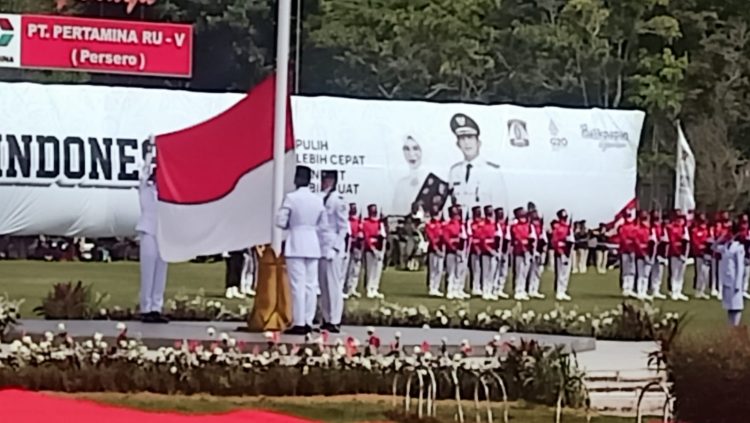 Di Balikpapan, Upacara Peringatan Kemerdekaan RI Berlangsung Khidmat