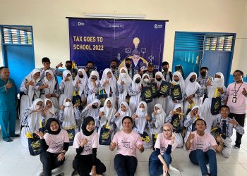  Pajak Tenggarong Gerilya Edukasi Pajak di SMPN 1 Loa Janan.
