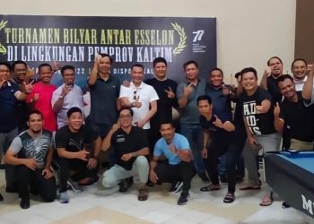 Pererat Tali Silaturahmi, Sebanyak 7 OPD Ikuti Turnamen Biliar