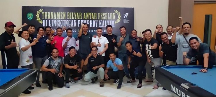 Pererat Tali Silaturahmi, Sebanyak 7 OPD Ikuti Turnamen Biliar