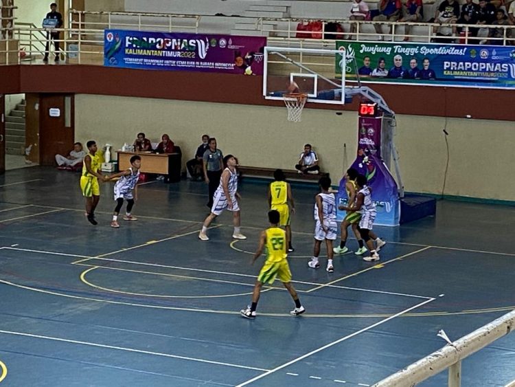 Kecewa Terhadap Perolehan Skor Basket Kaltim, Bayu Radit : Seharusnya Kaltim Bisa Unggul Jauh
