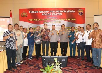 Tingkatkan Koordinasi dan Sinergi, Polda Kaltim Gelar FGD dengan Obvitnas dan Obter Se-Kalimantan Timur