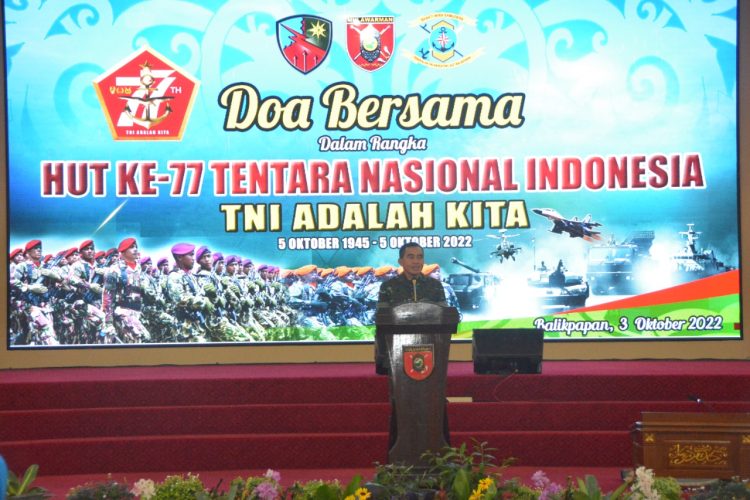 Doa Bersama Menjelang Hari Ulang Tahun TNI