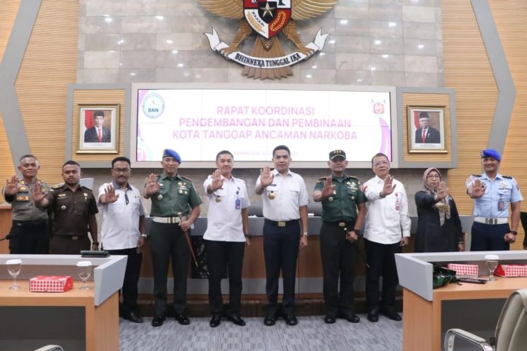 BNNK Samarinda Gelar Rakor Pemberantasan Narkoba,
