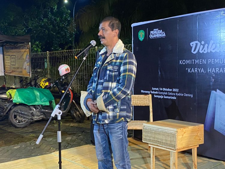 Diskusi Malam Disporapar Kaltim, Rajut Kembali Komitmen Seni dan Sastra