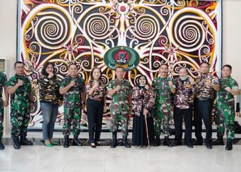 Jelang Musda PD XVIII KB FKPPI Kaltim Audensi Dengan Danrem 091/ASN