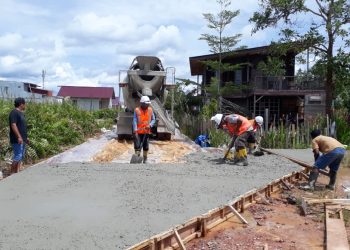 Disperkim Fokuskan Pembangunan Infrastruktur Drainase Masyarakat