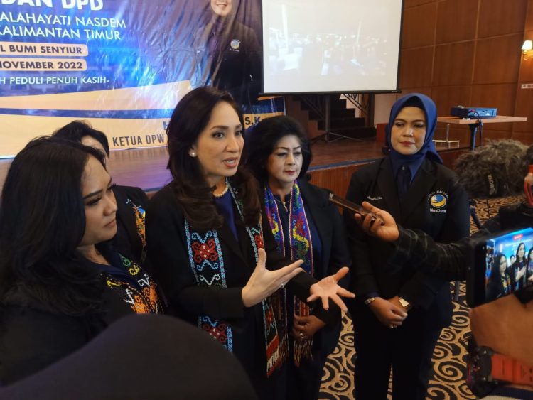 Rahmatia S.Kom. Jabat Ketua DPW Garnita Malahayati Nasdem Kaltim Tahun 2022-2027