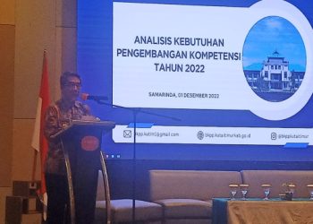 Bupati Kutai Timur  Buka Rakor  Bimtek Teknik Analisis Kompetensi  Bagi ASN Tahun 2022