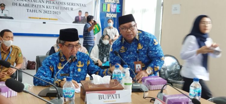 Pilkades Serentak di Seluruh Kutim Berjalan Aman dan Lancar
