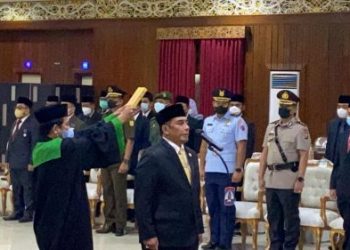 Muhaimin ST.MM  Dilantik  Menjadi Sekretaris Daerah Kota Balikpapan.