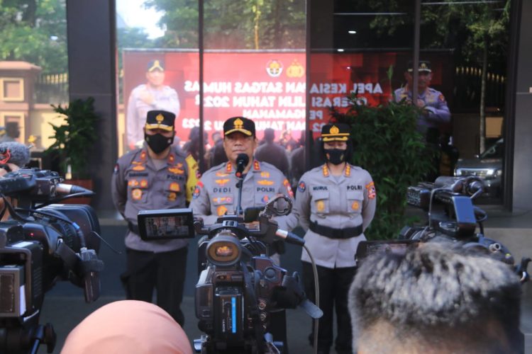 Jelang Natal  Thn 2022 dan Tahun Baru  2023, Polri Gelar Serentak Operasi Lilin.