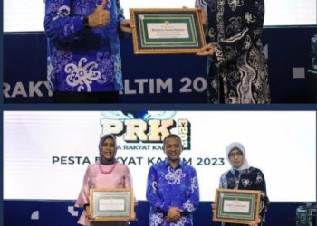 Penutupan Malam PRK  di Tutup Wagub Kaltim