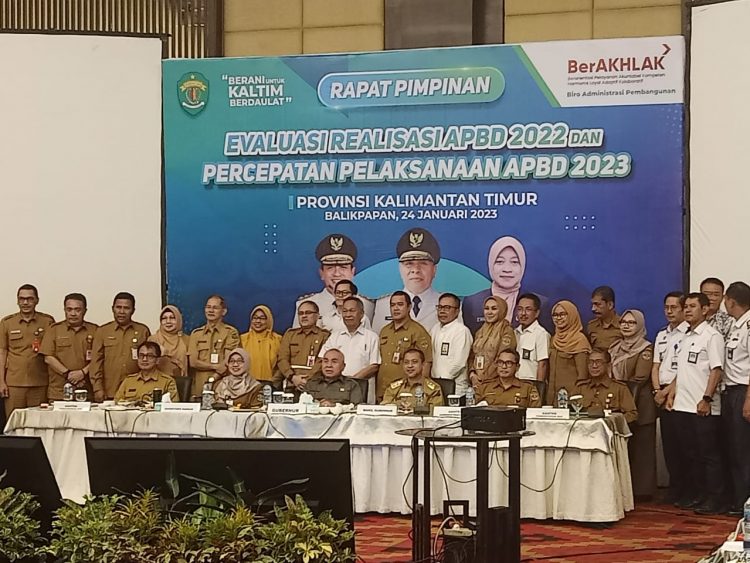 Arahan Gubernur Kaltim OPD Segera Lakukan Percepatan Program Realisasi Anggaran 2023