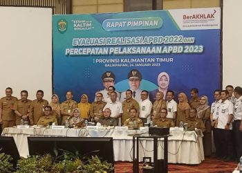 Arahan Gubernur Kaltim OPD Segera Lakukan Percepatan Program Realisasi Anggaran 2023