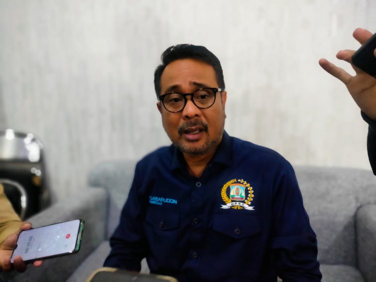 Wakil Ketua DPRD Balikpapan Sabaruddin Panrecale Soroti Minimnya Penyerapan Anggaran.