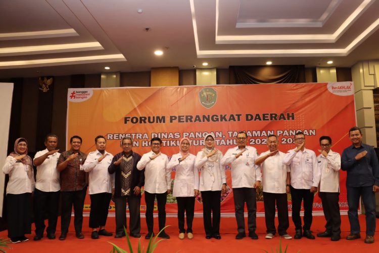 Dinas Pangan Laksanakan Renstra, Sekda Minta Fokuskan Pangan Jadi Faktor Prioritas