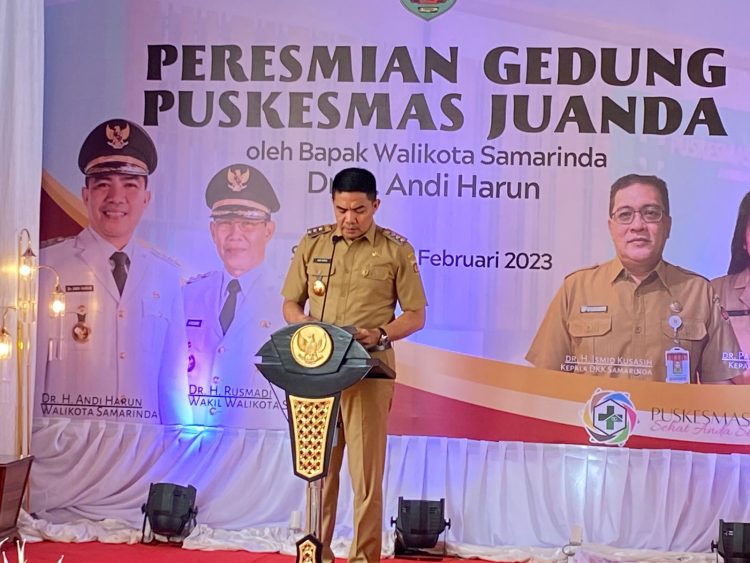 Wali Kota Samarinda Resmikan Gedung Puskesmas Juanda
