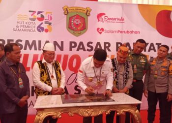 Wali Kota Resmikan Pasar Rakyat Beluluq Lingau Akan Kembali Ditingkatkan dengan Kisaran Dana Rp2 Miliar
