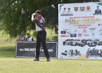 Walikota Buka Tournament Golf Samarinda Tahun 2023