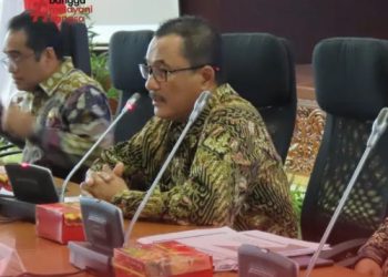 Jelang Pemilu Kesbangpol Kaltim Rapat Bersama KPU