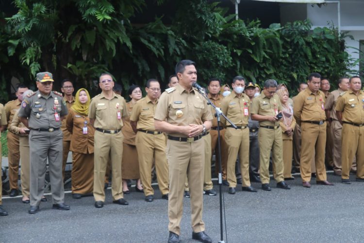 Walikota  Pimpin Apel Pagi  Ajak ASN Bekerja Sesuai Tupoksinya dan Ikhlas