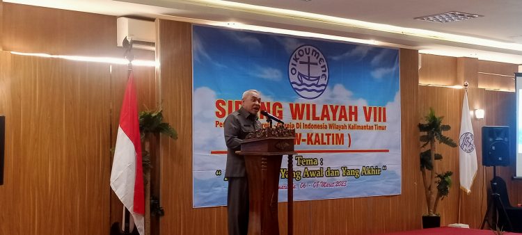 Gubernur Kaltim Beri Pesan Kedamaian Saat Pembukaan Sidang PGIW Kaltim