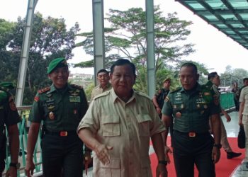 Menhan Prabowo Subianto Kunker ke Samarinda