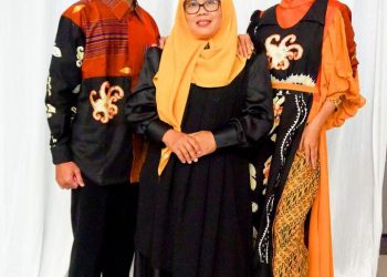 Bunda Gilfa Curi Perhatian Pengunjung Explore Borneo Kaltim Fair 