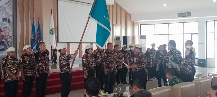 Ketua Umum KB-FKPPI Pusat Pontjo Sutowo Lantik Pengurus KB-FKPPI Kaltim Periode 2022-2027