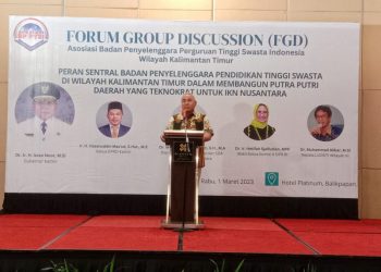Gubernur Kaltim Isran Noor Membuka FGD Perguruan Tinggi Swasta