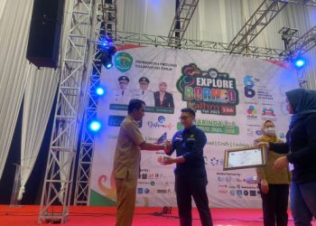 Penutupan Explore Borneo Kaltim Fair 2023 Beri Penghargaan Stand OPD