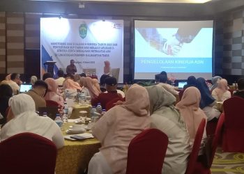 BKD Kaltim Monitoring dan Evaluasi E- Kinerja dan Penyusunan SKP Tahun 2023