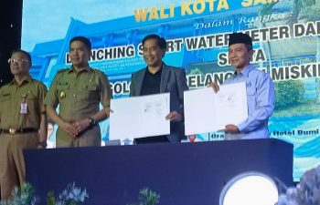 Walikota Samarinda Resmikan Launching Smart Water dan Aplikasi LAYAR