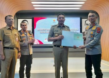 Serahkan Sertifikat Tanah Seluas 8,5 Hektar, Andi Harun Sambut Kehadiran RS Bhayangkara Polri