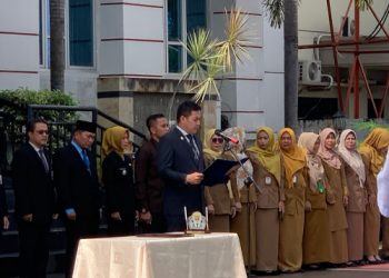 Lantik 17 Kepala Sekolah, Andi Harun Minta Kurikulum Relevan Terhadap Murid