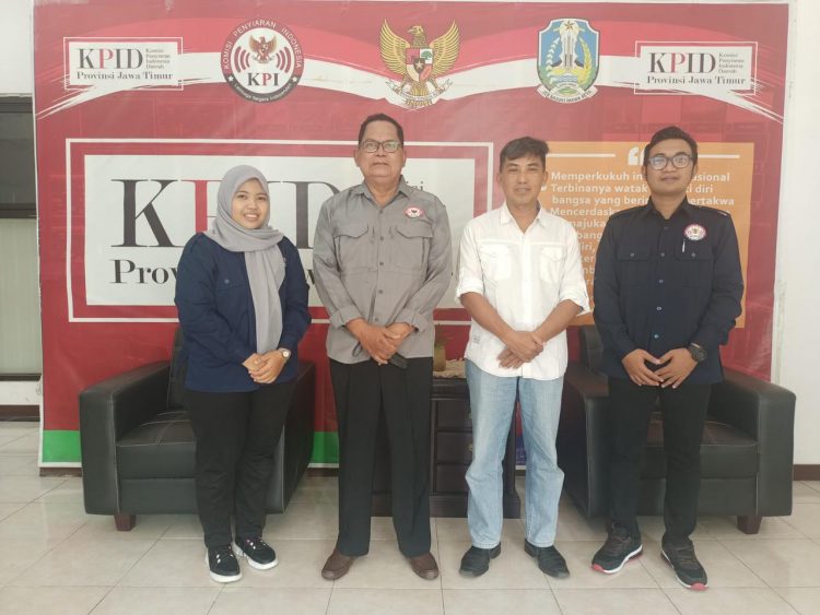 KDIP Kaltim Berkoordinasi dan Bersinergi Bersama KPID Jatim