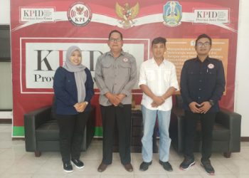 KDIP Kaltim Berkoordinasi dan Bersinergi Bersama KPID Jatim