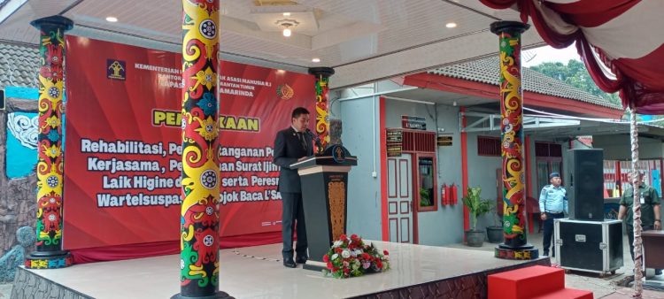 Wali Kota Samarinda Resmikan Fasilitas Penunjang Layanan Masyarakat Lapas IIA Samarinda