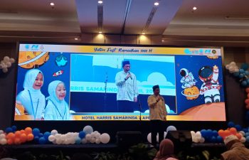 Wagub Kaltim Dinobatkan Sebagai Bapak Yatim pada Acara Yatim Fest Ramadan