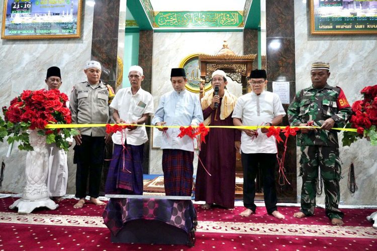 Wagub Resmikan Masjid Dharma Wahyu Teluk Lerong Ilir
