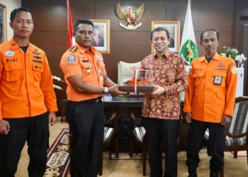 Basarnas Kaltimtara Beraudiensi Bersama Wagub Kaltim Terkait Optimalisasi Kinerja dan Koordinasi