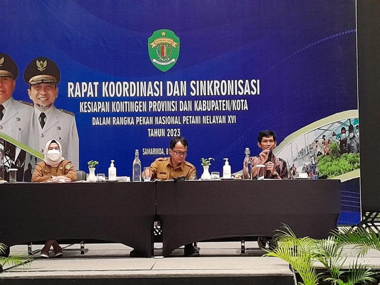 RAKOR KESIAPAN KONTINGEN KALTIM DI ACARA  AKBAR PENAS KTNA XVI DI PADANG