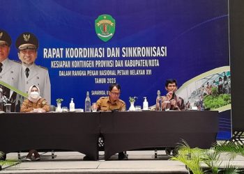 RAKOR KESIAPAN KONTINGEN KALTIM DI ACARA  AKBAR PENAS KTNA XVI DI PADANG