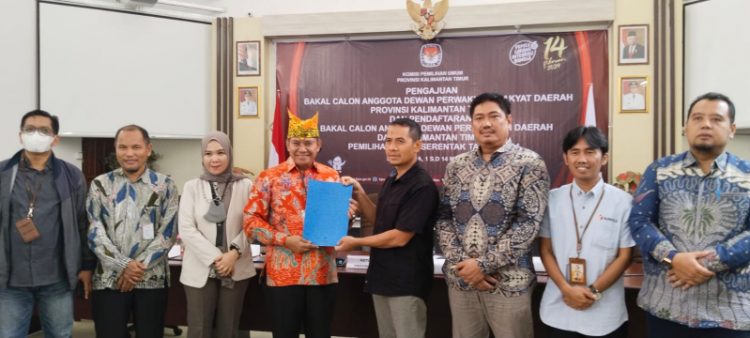 Rendi Susiswo Ismail Daftar Ke KPU Sebagai Calon DPD RI